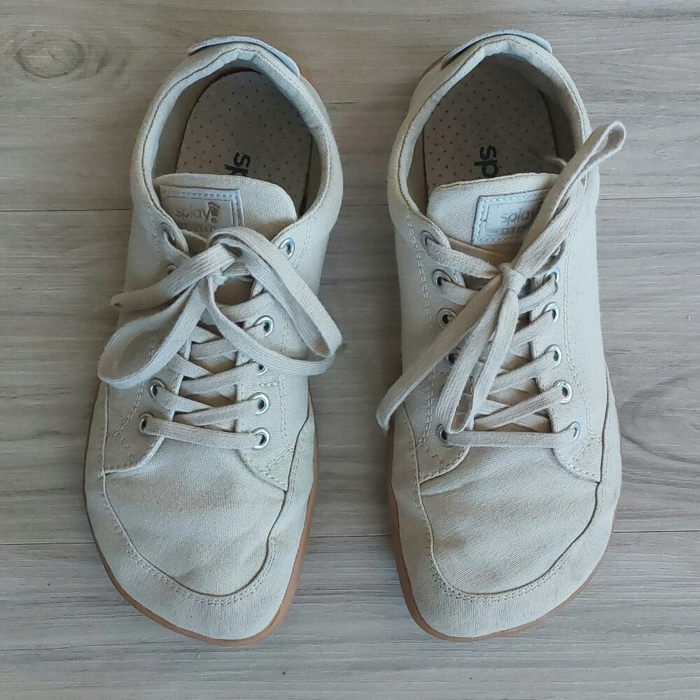 Splay Barefoot Natural Canvas Freestyle Sneaker